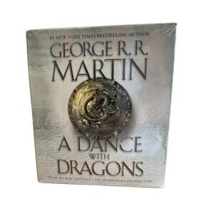 A Dance With Dragons by George R. R. Martin (Audio Book) 38 Cds- New Sealed